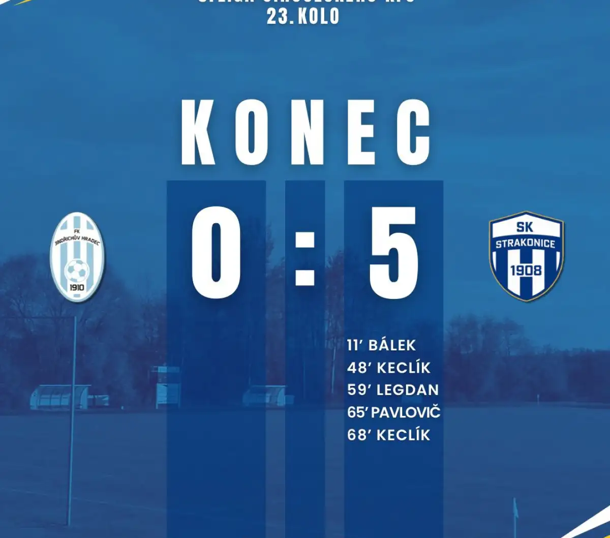 Výsledky víkendových zápasů 25. a 26. dubna