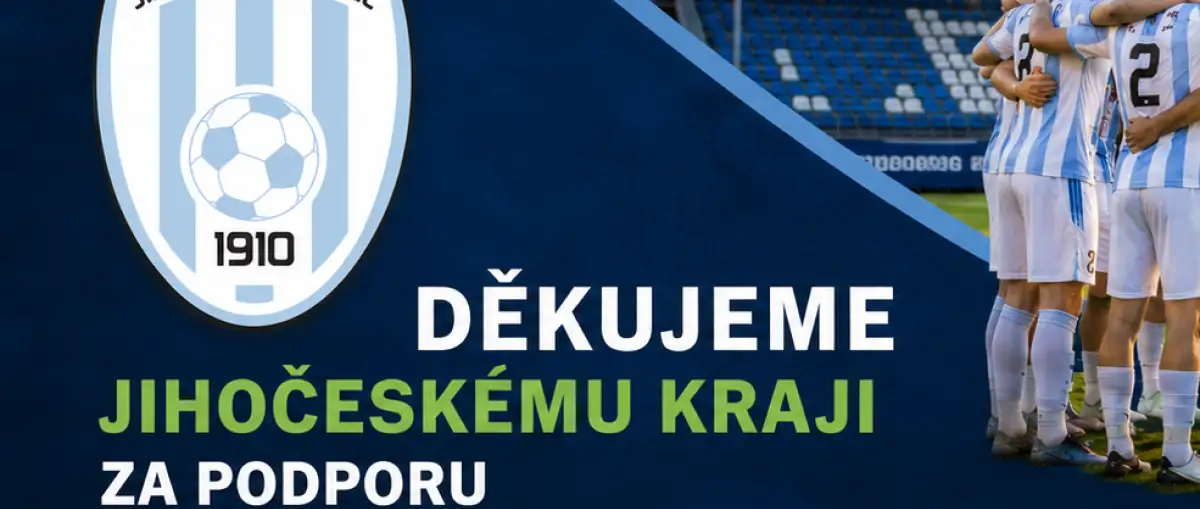 A-tým děkuje za podporu Jihočeskému kraji