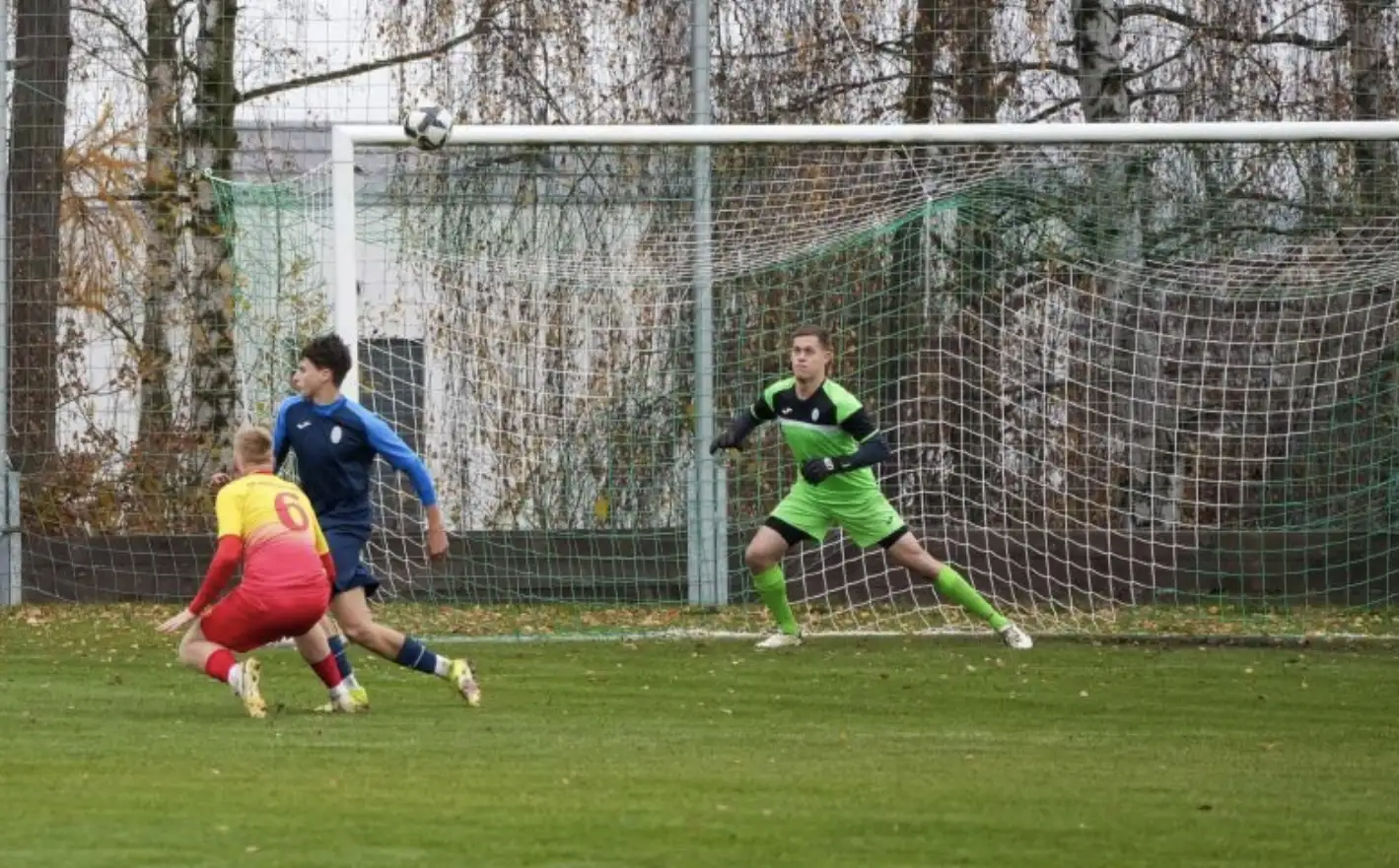 Závěrečné utkání podzimu prohráváme s Meteorem Tábor