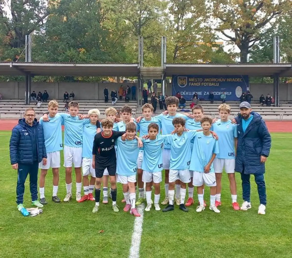 Starší žáci po podzimu vedou krajský přebor